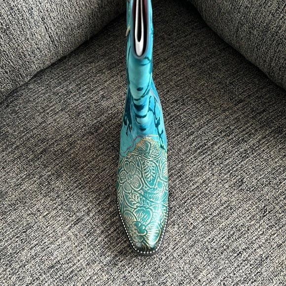 👗 Spring step L’Artise Laretilyn turquoise boot - Picture 7 of 9